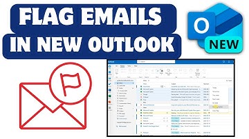 How to Flag Emails for Follow Up in new outlook #outlook #outlooktutorial