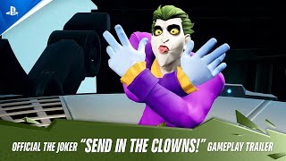MultiVersus - The Joker “Send in the Clowns!” Gameplay Trailer | PS5 \& PS4 Games