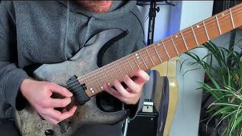 4 octave arpeggios lick RAW VIDEO