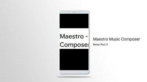Maestro Music Composer: Demo (New Doxology) Part 3