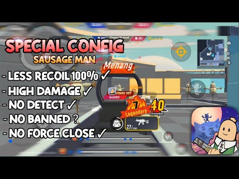 SPECIAL CONFIG SAUSAGE MAN - LESS RECOIL 100% ?