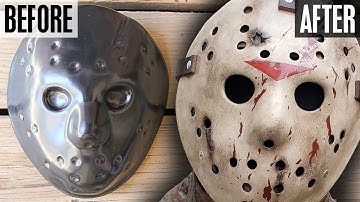 Painting & Weathering Friday the 13th Part 6 Mask
