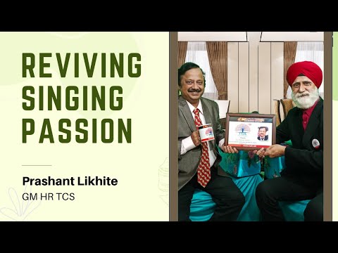 REVIVING SINGING PASSION - Prashant Likhite GM HR TCS on T-Talk The Talent Show