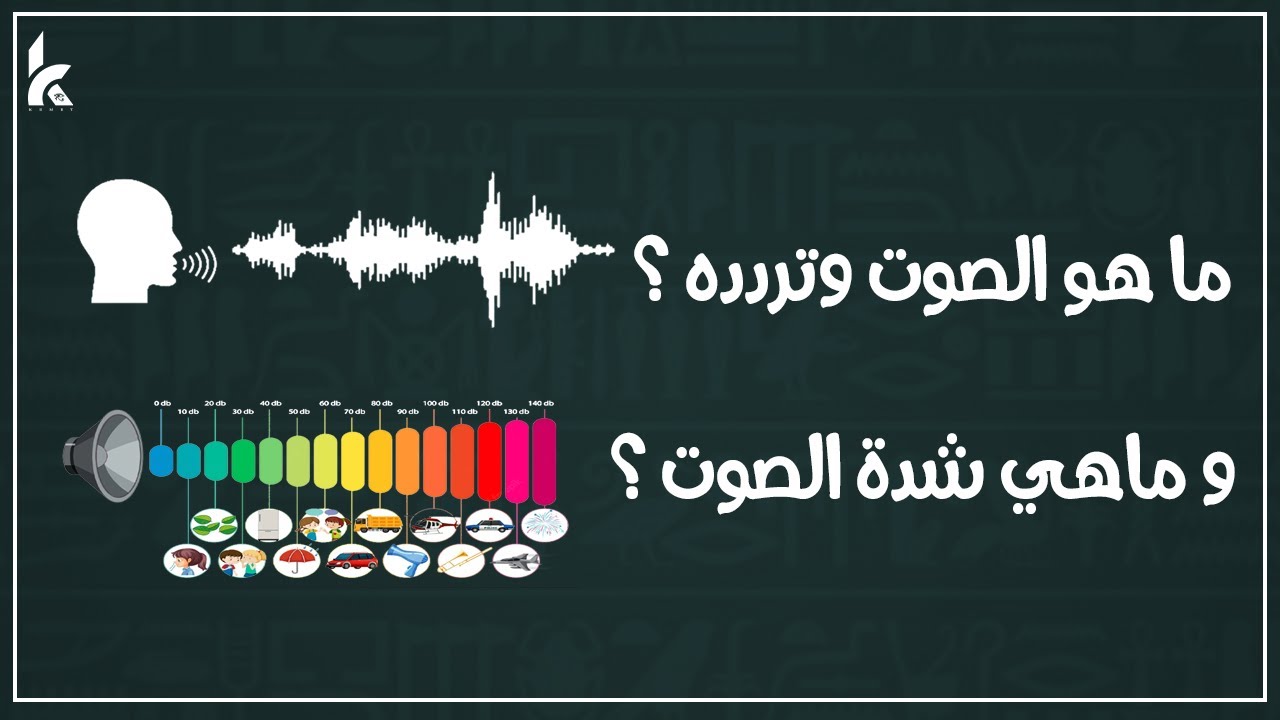 ماهو الصوت و تردد الصوت Hz و شدة الصوت db | الدرس الاول | مفاهيم هندسة الصوت | KEMET Courses