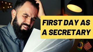 First Day As A Secretary How To Make A Good First Impression On The Job