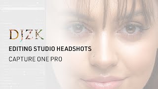 Editing Studio Headshots In Capture One Pro
