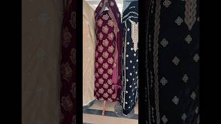 Fancy velvet dresses/Velvet party wear/Velvet fancy dresses/Luxury velvet suits/Embroidered velvet 👗