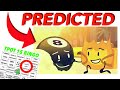 I PREDICTED BFDI:TPOT 15!!! (TPOT Bingo)
