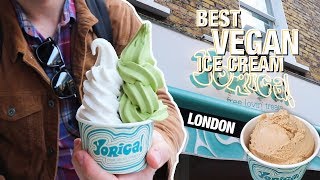 BEST VEGAN ice cream in LONDON - Yorica - VEGAN DESSERTS