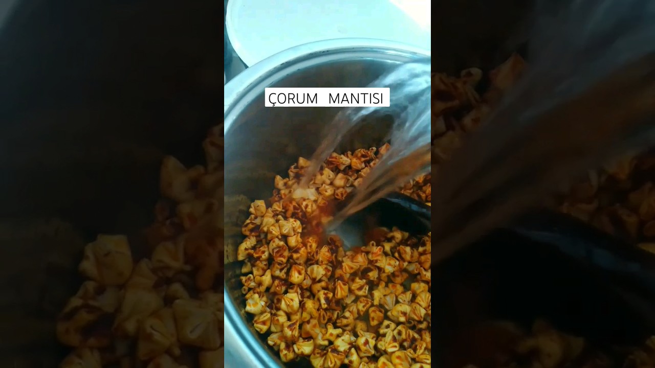 Çorum mantısı  #manti #yemek #çorba #aboneolun #yemektarifleri