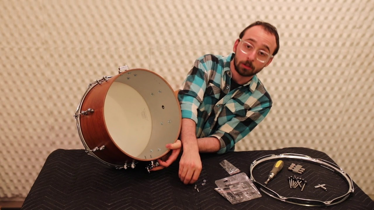 How to install the Dw Mini Mag Universal Snare Drum Throwoff
