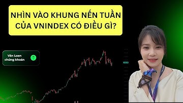 NHÌN VÀO KHUNG NẾN TUẦN VNINDEX CHÚNG TA CÓ GÌ??