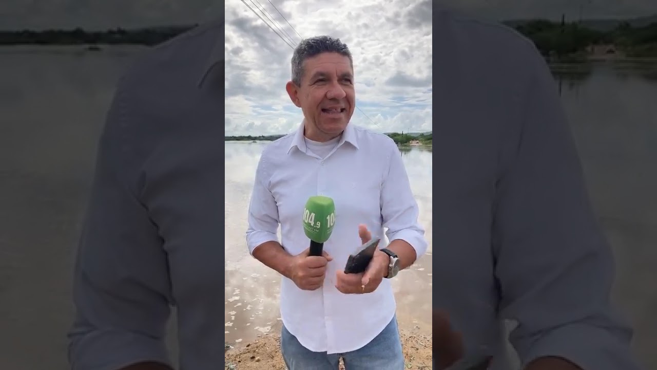 MUITA ÁGUA NO RIO JAGUARIBE EM IGUATU EM DIREÇÃO AO AÇUDE ORÓS 05/03/2026