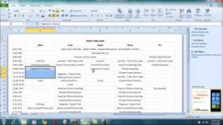 How to Create A Routine Cheat Sheet in Color (Time Management).wmv