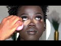 HOW TO DO FULL FACE MAKEUP ON VERY DARK SKIN. // EBONY SKIN