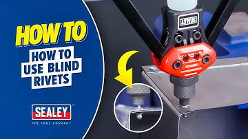 How to Use Blind Rivets / Pop Rivets / Flange Head Rivets