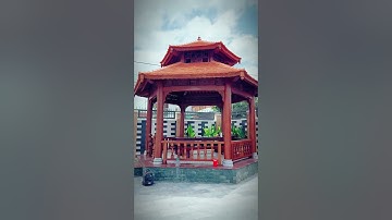 Nhà chòi gỗ lục giác cổ lầu gỗ lim đẹp, bàn giao tại Bình Dương - LH THI CÔNG TOÀN QUỐC 0924 59 3456