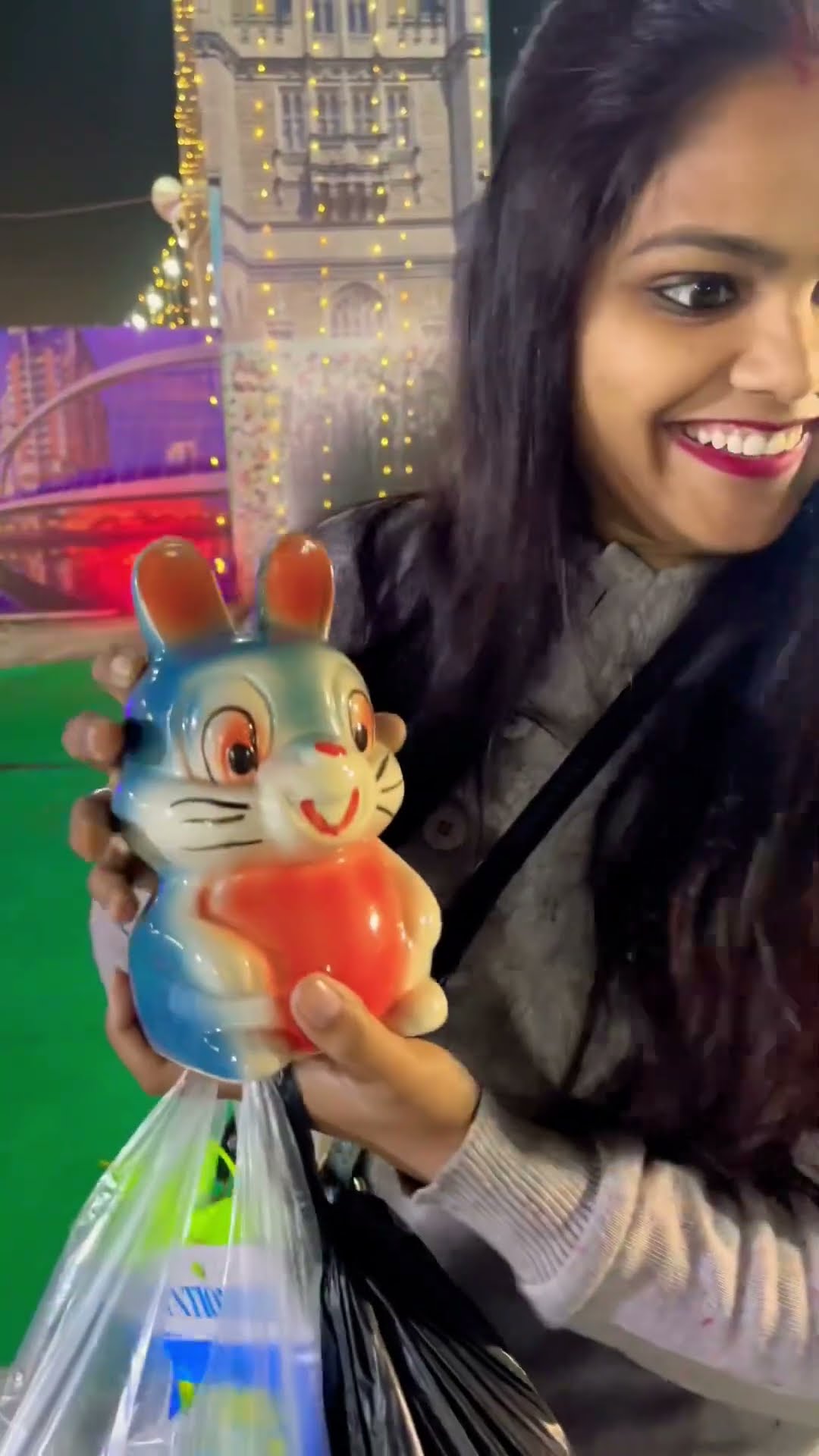 Waoo mom piggy bank like Rabbit ? #family #love #avanishkumarverma