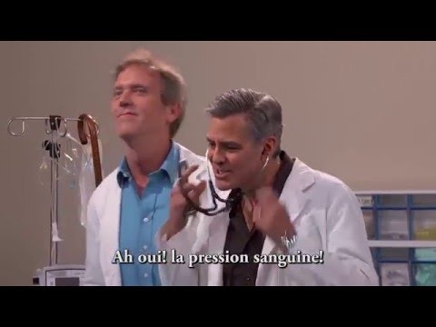 George Clooney et Hugh Laurie rejouent Urgences dans un sketch hilarant