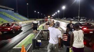 4x4 Hellcat goes INSANE at the Drag Races!