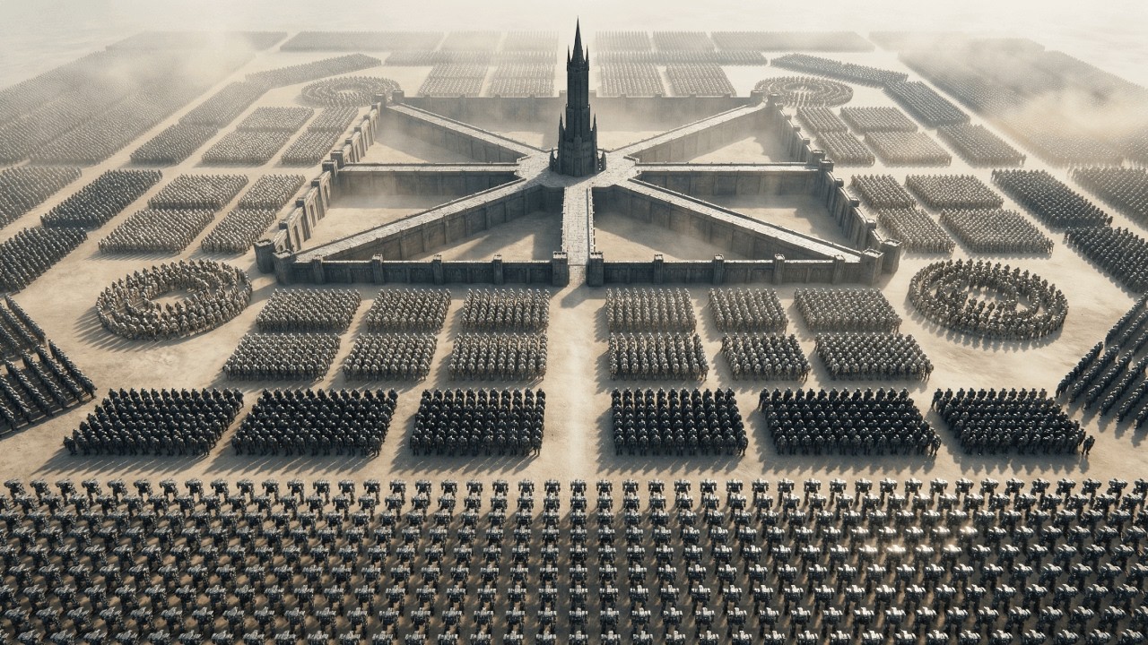 Total Wasteland INVASION: 4,500,000 Enemies vs T45 Alliance! UEBS 2