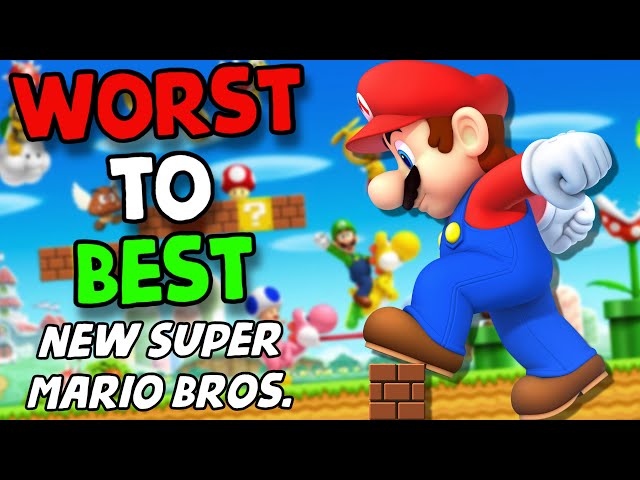 Every Super Mario Game Ranked From Worst To Best