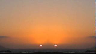 Sunset on an Unknown Planet