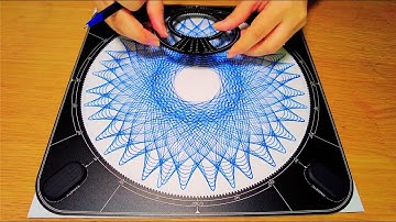🌀💙Relaxing Spirograph Art | Soothing Patterns & Calming Music💙🌀