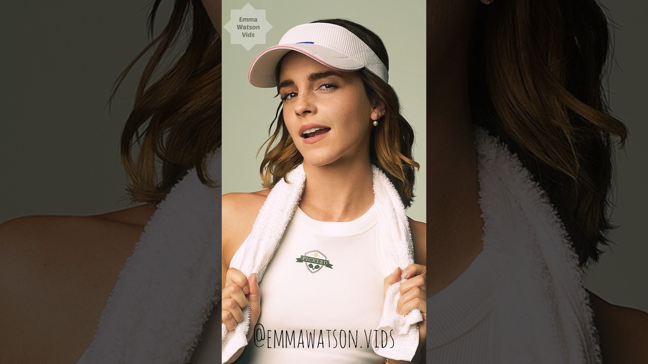 The Pickleball player 🎾 #emmawatson