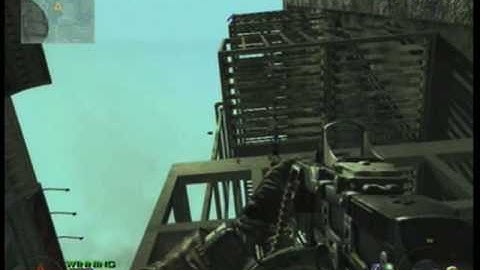 MW2 Skidrow Elevator - Out of Map!