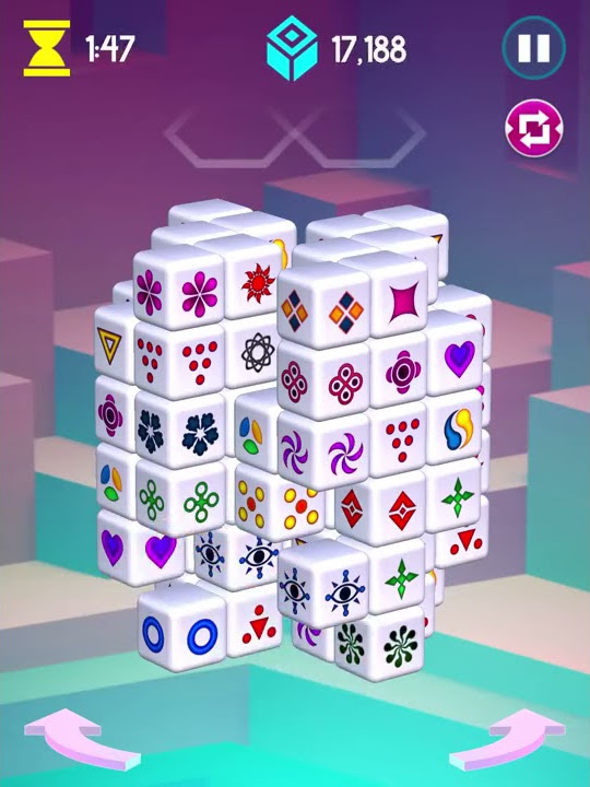 🕹️ Play Mahjong 3D Game: Free Online 3D Mahjong Solitaire Video