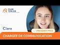  clara charge de communication en alternance  1er prix