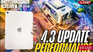 Battlegrounds Mobile India Live 🔴 | iPad A16 Power Test 💥 60 FPS Gameplay 😱 (2026)#bgmilive