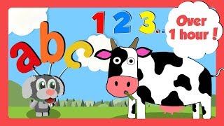 Learning Videos for Toddlers | Counting, ABC & Learn Colours | Learn English For Kids image