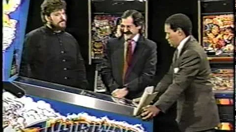 Pinball History: 1990 Today Show 1990 with Roger S...