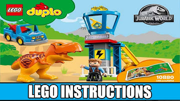 LEGO Instructions - Duplo - 10880 - T. rex Tower - Jurassic World