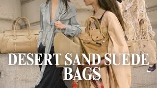 видео: Сумки цвета пустынного песка из замши от Celine, Chanel, Hermes, Dior, Ralph Lauren, Coach и других картинка: Сумки цвета пустынного песка из замши от Celine, Chanel, Hermes, Dior, Ralph Lauren, Coach и других