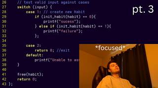 Programming habit tracker in C from scratch (pt. 3)