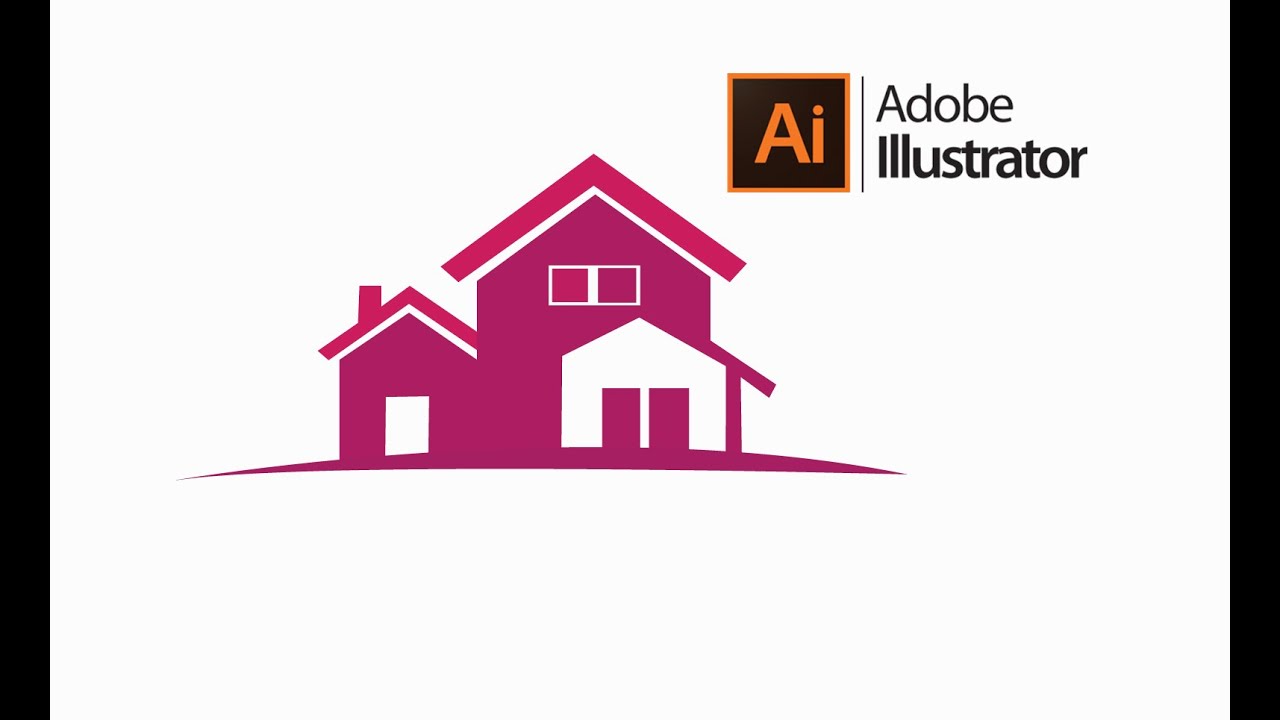 House tutorial in Adobe illustrator: - YouTube