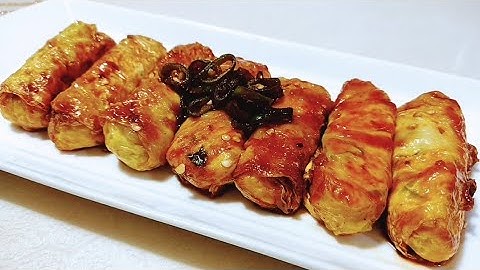 ♥배추를  이렇게 했더니 너무 맛있어서 집에 배추가 남아나질 않네요‼️👍💯