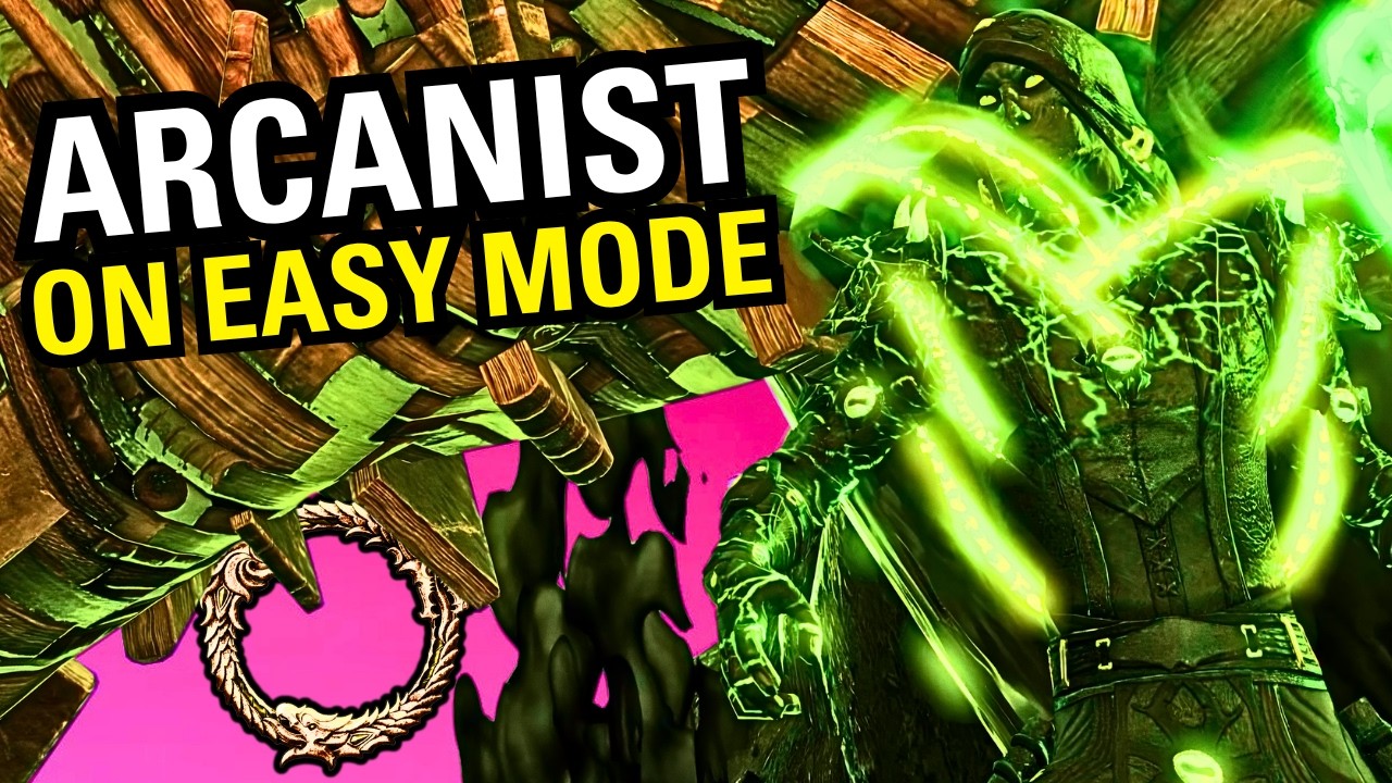 Pure Arcanist One-Bar Build for The Elder Scrolls Online - YouTube