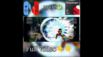 DBZ KAKAROT | SNAPDRAGON 6 GEN 1 | NYUSHU EMULATOR | 30 FPS✅
