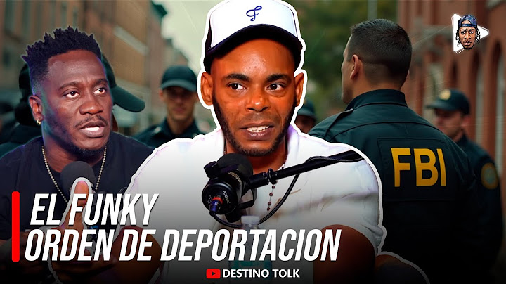 ENTREVISTA A EL FUNKY : PODRÍA SER DEPORTADO HACIA CUBA 🇨🇺 EN 3 SEMANAS | ESTOY MUY PREOCUPADO 😥