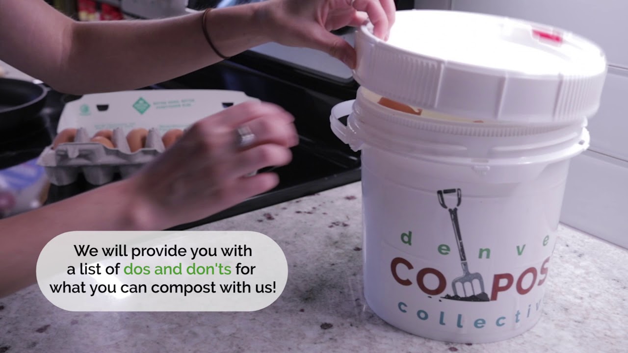 Denver Compost Collective Composting for Apartment Dwellers! YouTube