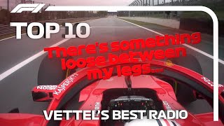 Sebastian Vettels Top 10 Radio Moments In F1