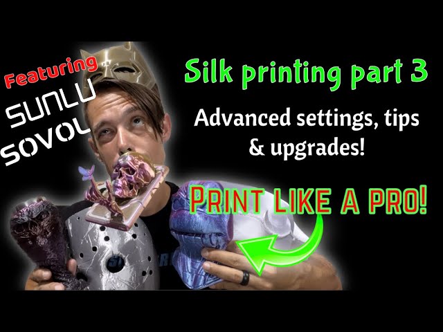 Advanced settings for 3D printing silk filament | Silk printing settings,  tips & more! Silk pla - YouTube