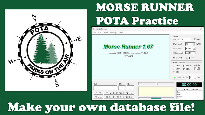 Custom POTA Callsigns in MorseRunner
