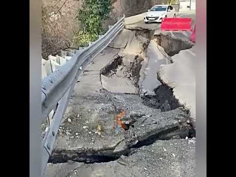 ОПОЛЗЕНЬ НА ТРАССЕ ДЖУБГА-СОЧИ - Типичный Краснодар - YouTube