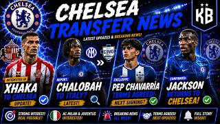 🚨 CHELSEA NEWS- XHAKA UPDATE, PEP AGREES PERSONAL TERMS, CHAlOBAH TO ITALY, JACKSON & MORE
