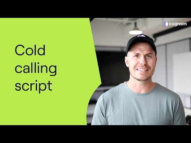 Let's take the cold calling script and go a little bit deeper this